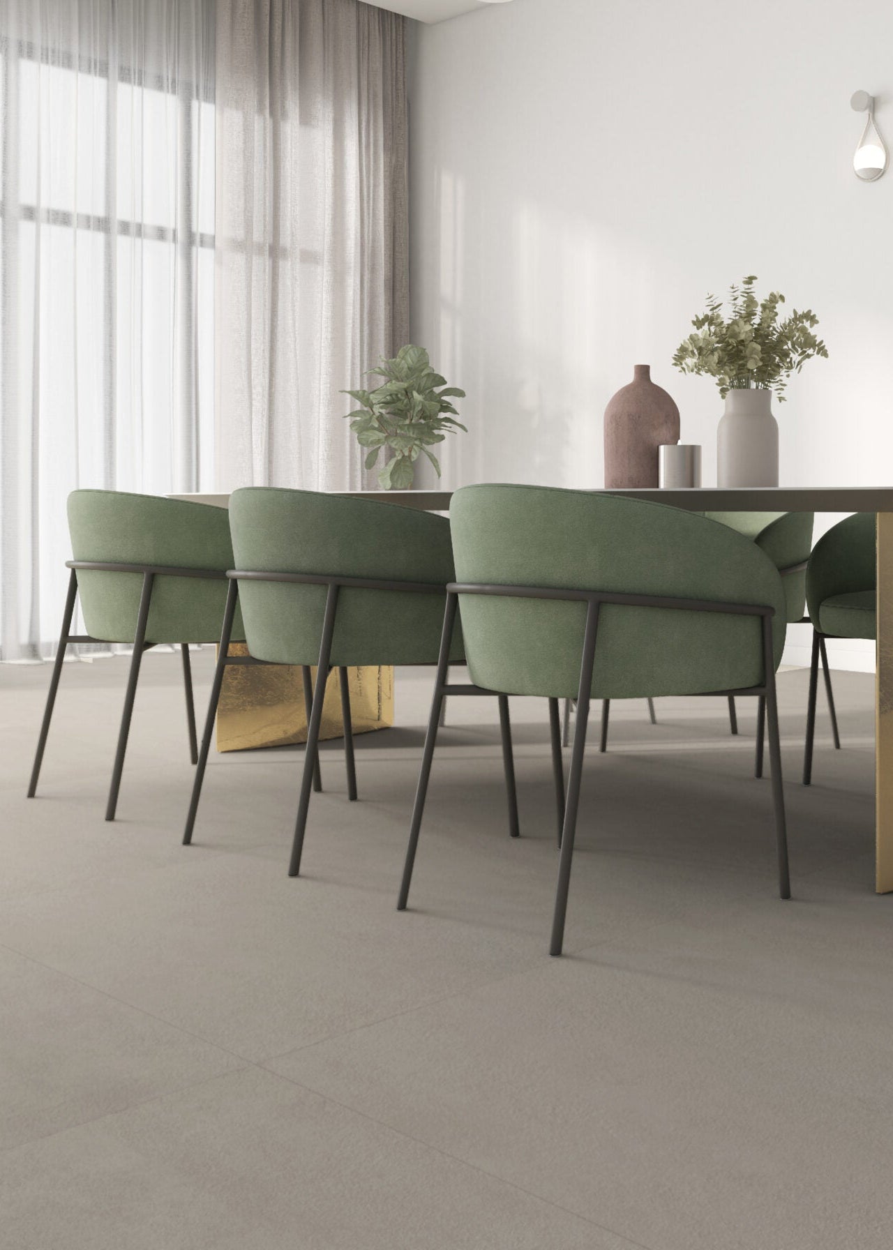 Loft gris 100x100 matt