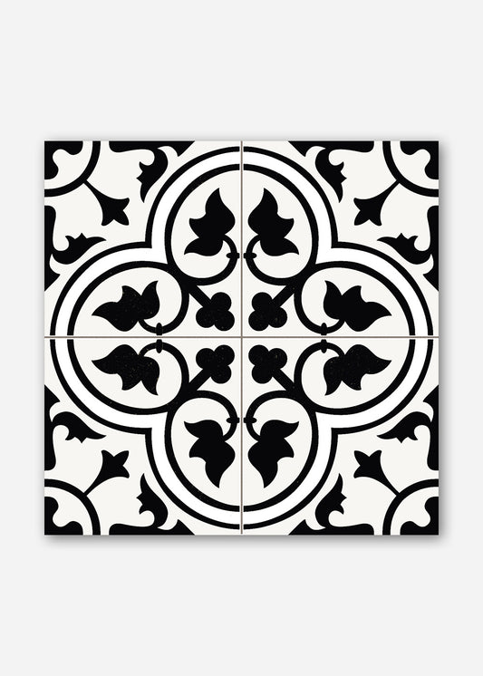 Classic black 45x45 matt