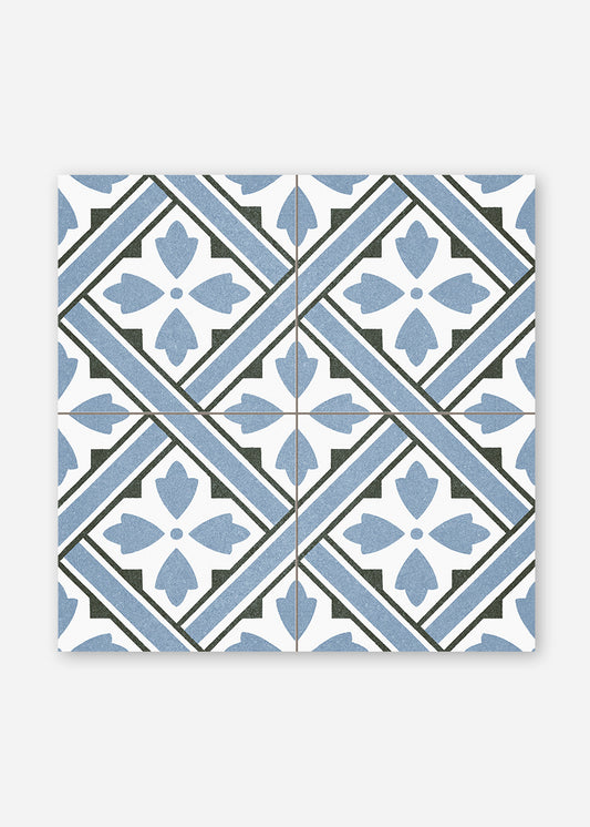 Classic bluey 45x45 matt