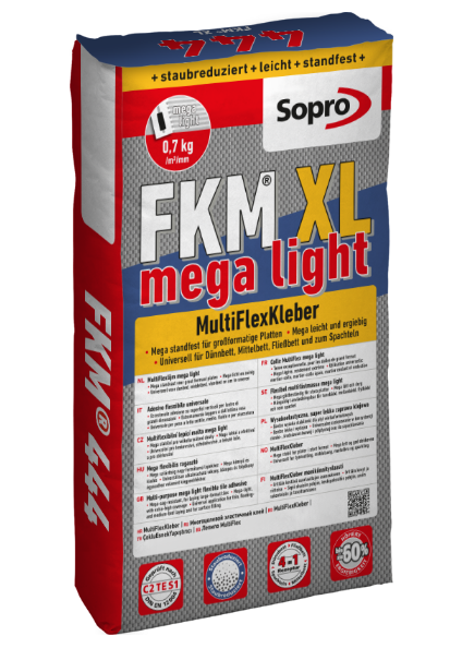 Sopro FKM XL Multiflexkleber extra light S1 - 15kg Sack