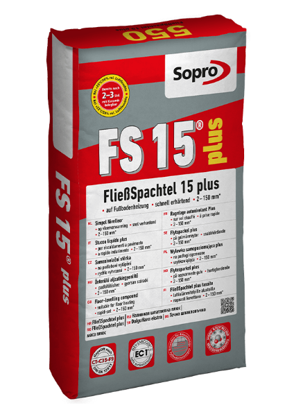 FS 15 Plus Fließspachtel - 25kg Sack