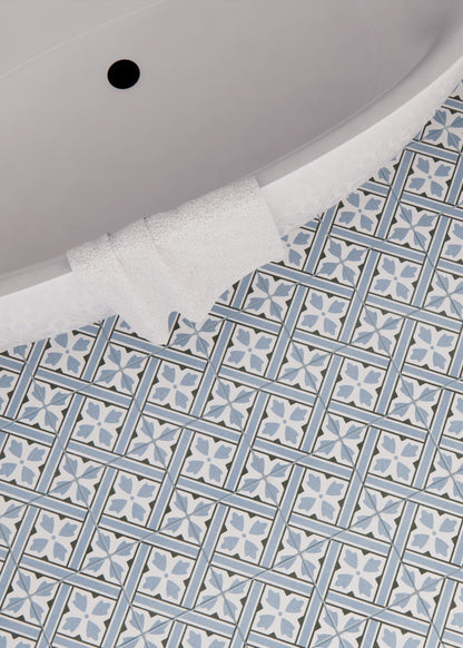 Classic bluey 45x45 matt