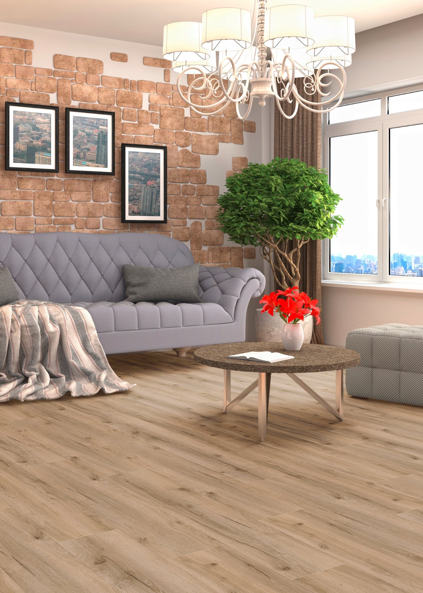 Designboden Prima Eiche Klassik 23x121 matt - klick