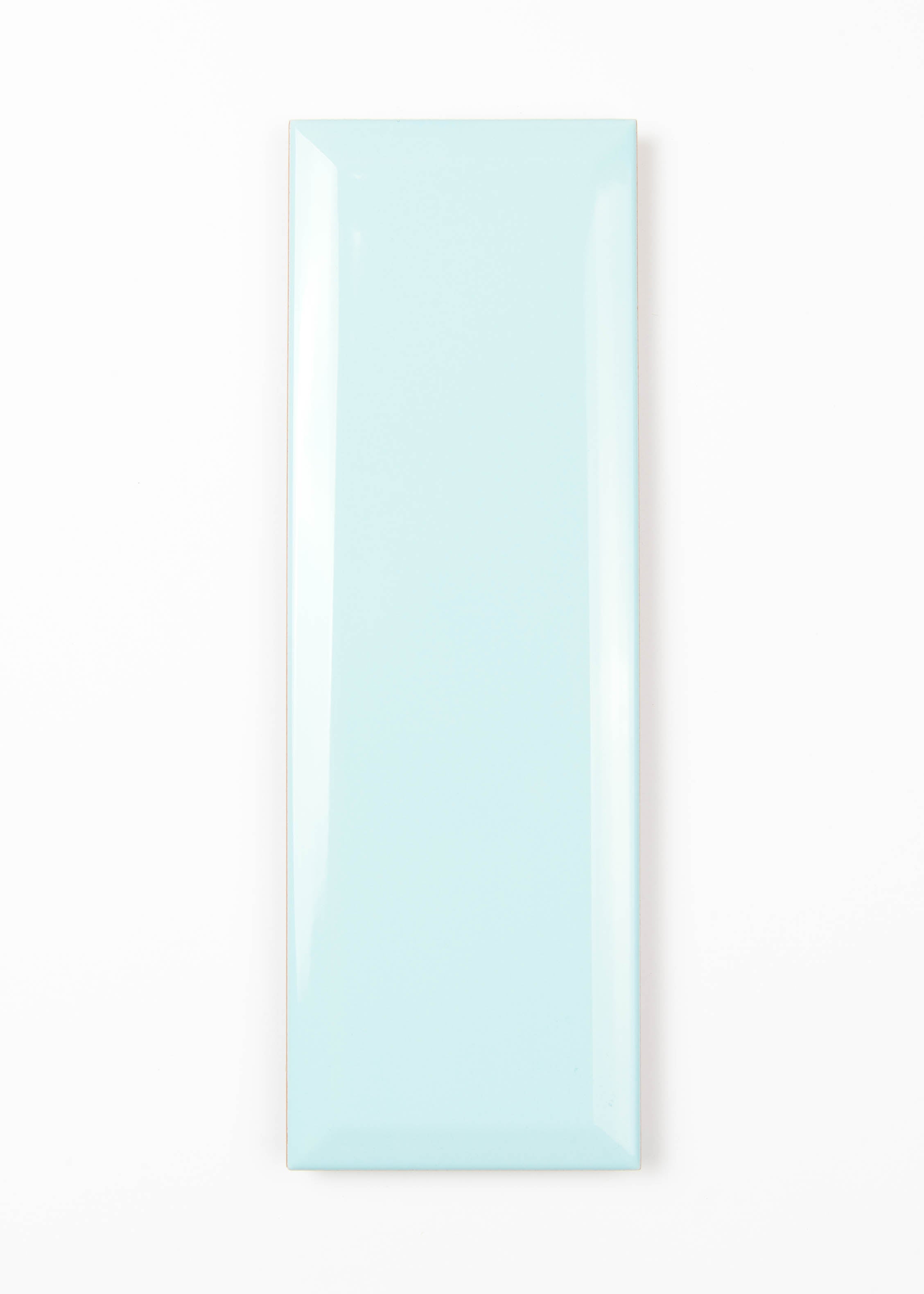 Metro hellblau 10x30 glänzend