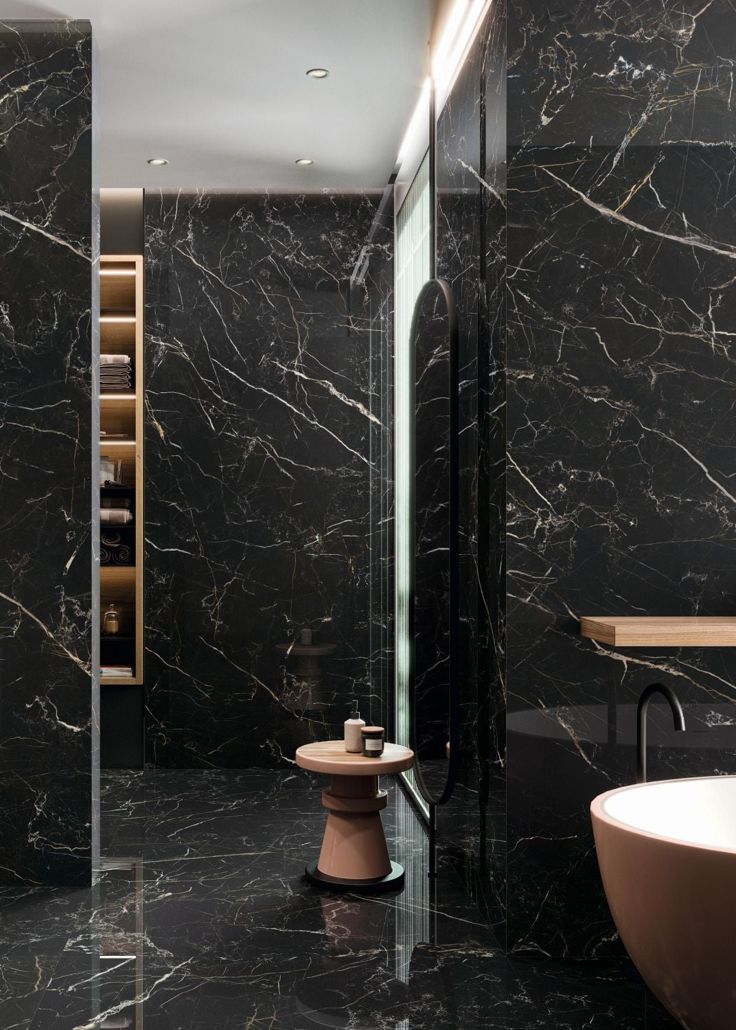 Imperial schwarz 60x120 poliert