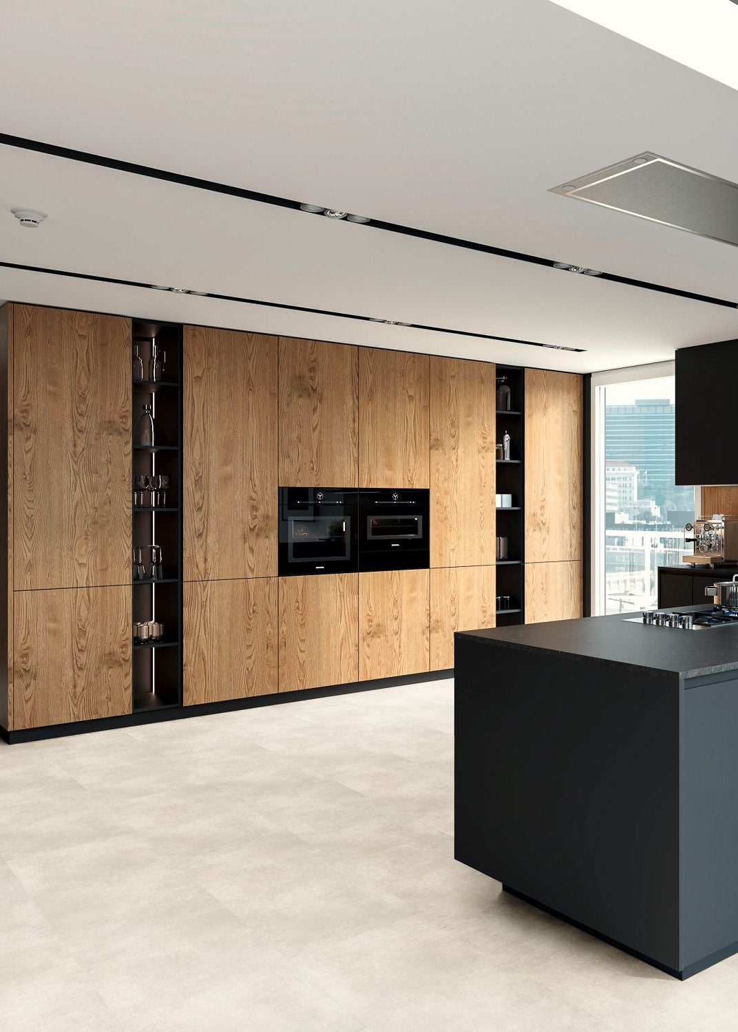 Designboden Prima Leinen 45x90 matt - klick