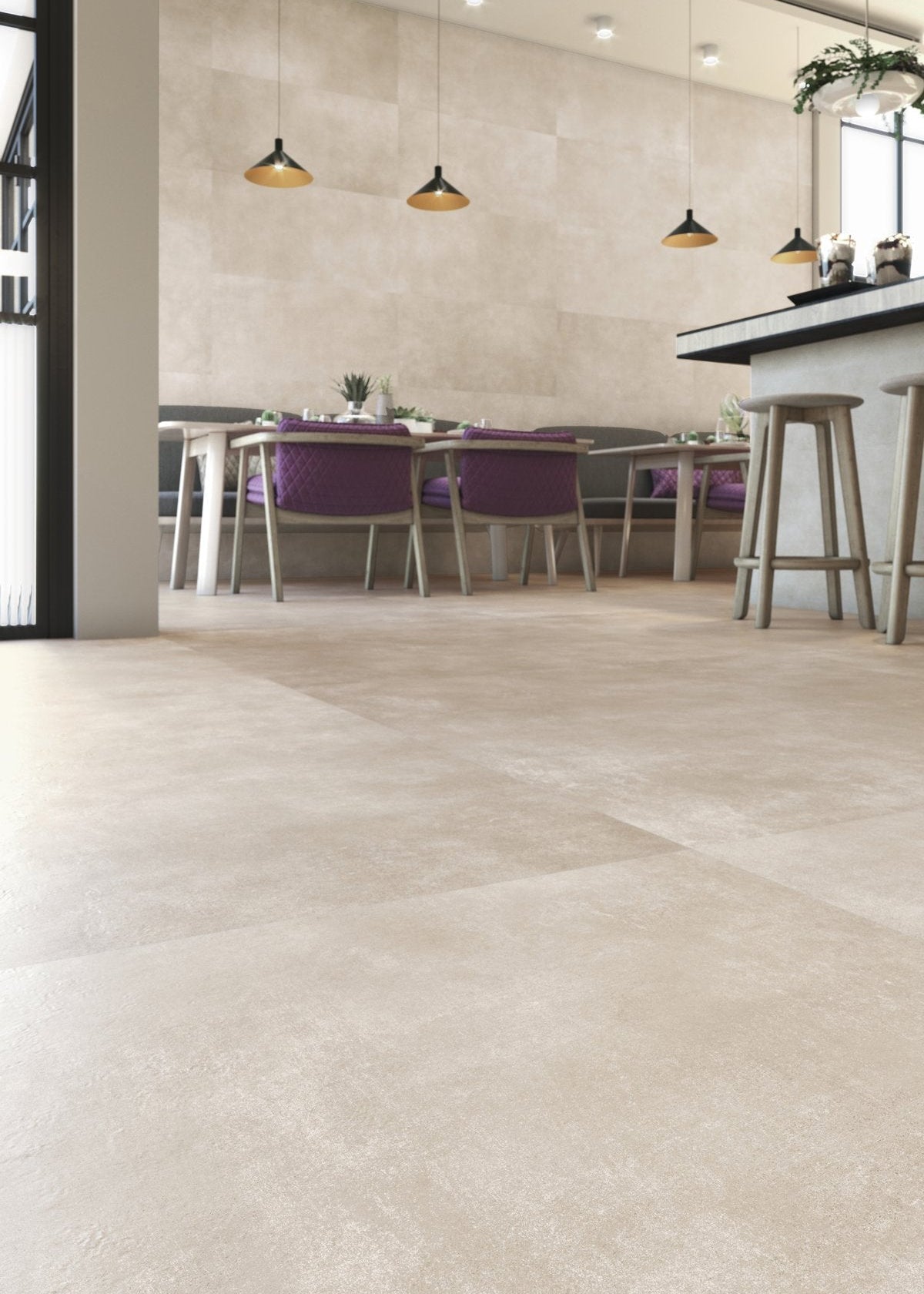 Concrete taupe 60x60  matt