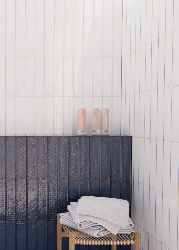 Colora bianco 7,5x30 glänzend
